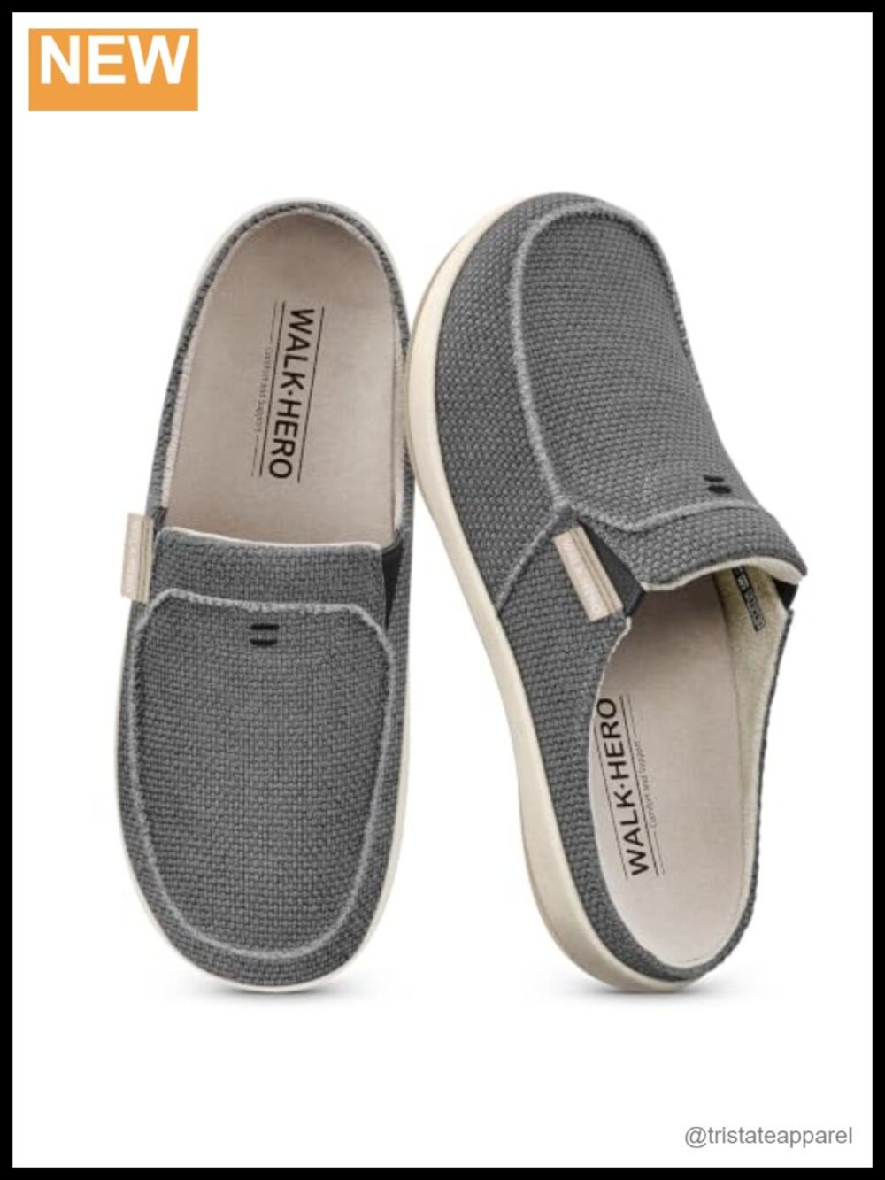 Orthopedic Arch Support Slippers for Women Suede Insole Canvas Mules